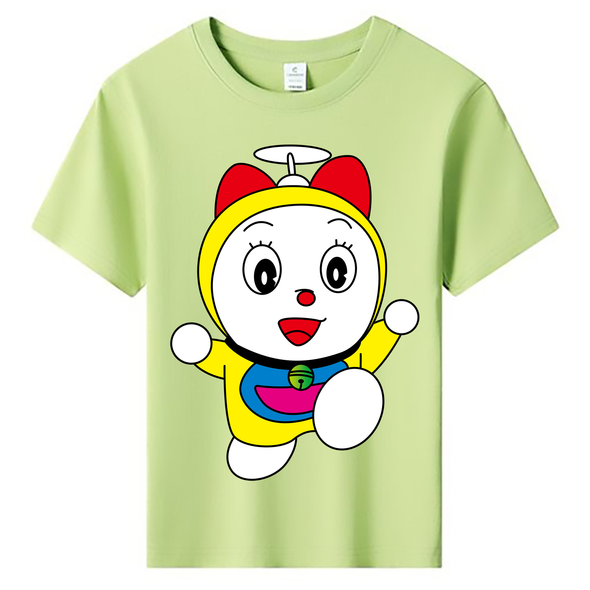 （画像用） ドラえもん ドラミ Doraemon Dorami 綿100％キッズTシャツ（フロントプリント）
